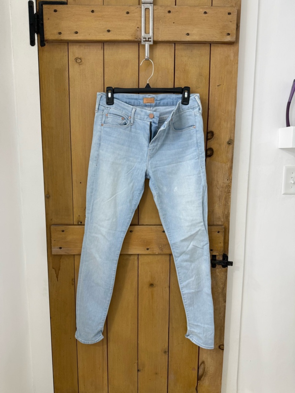 Mother The Looker Light Blue Women's  Skinny Jeans - Size 29